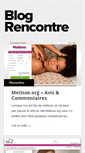 Mobile Screenshot of blogrencontre.net